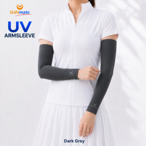 ปลอกแขนกันUV size L : Dark grey