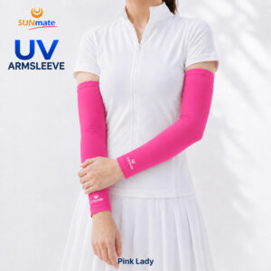 ปลอกแขนกันUV size L : Lady pink
