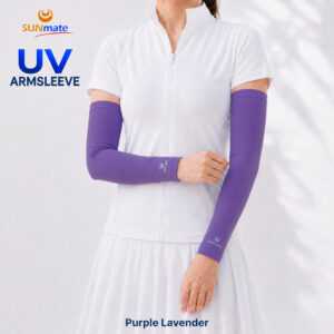 ปลอกแขนกันUV size L : Purple lavender